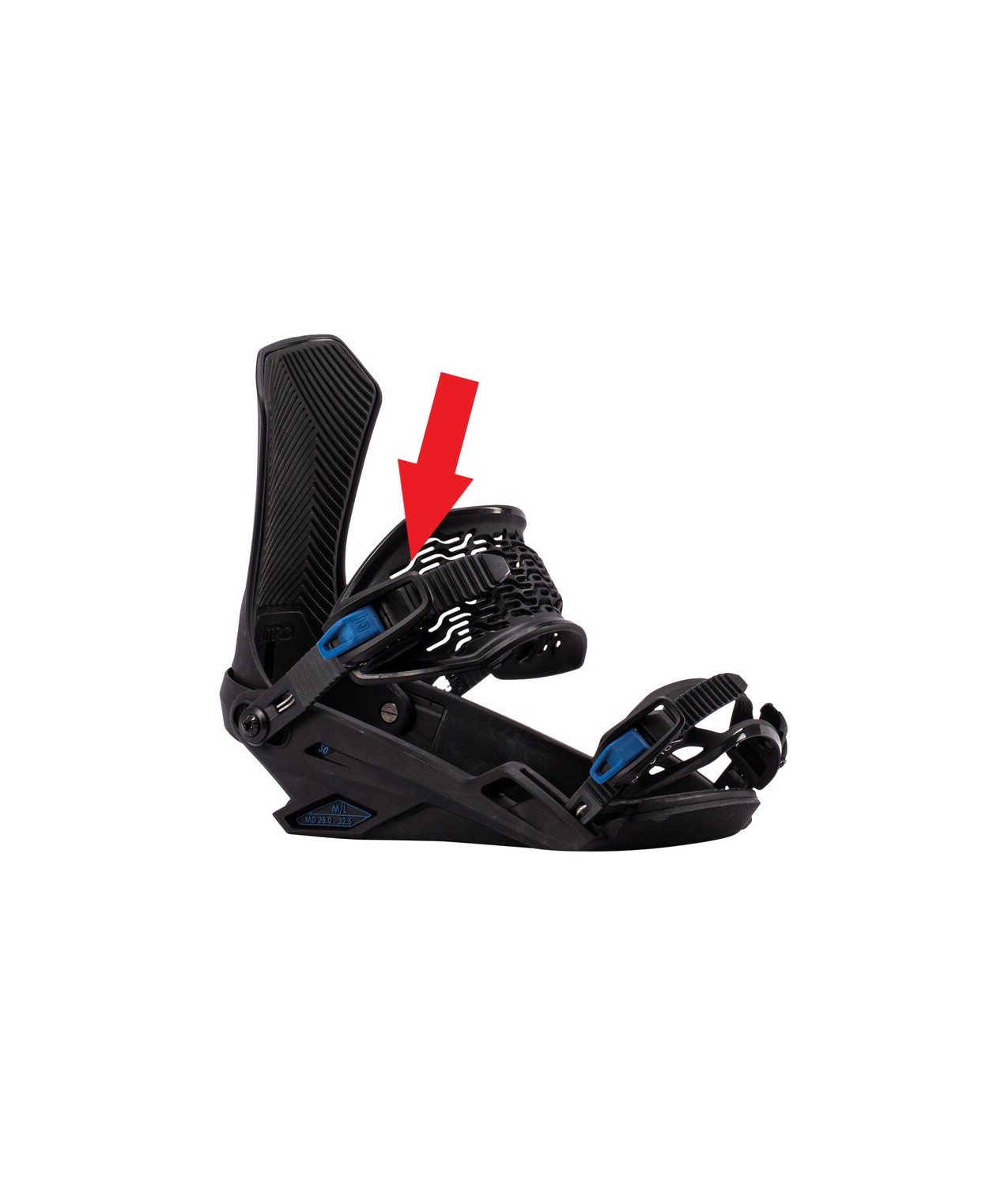 UNI-3 ANKLE ALU BUCKLE(pa)