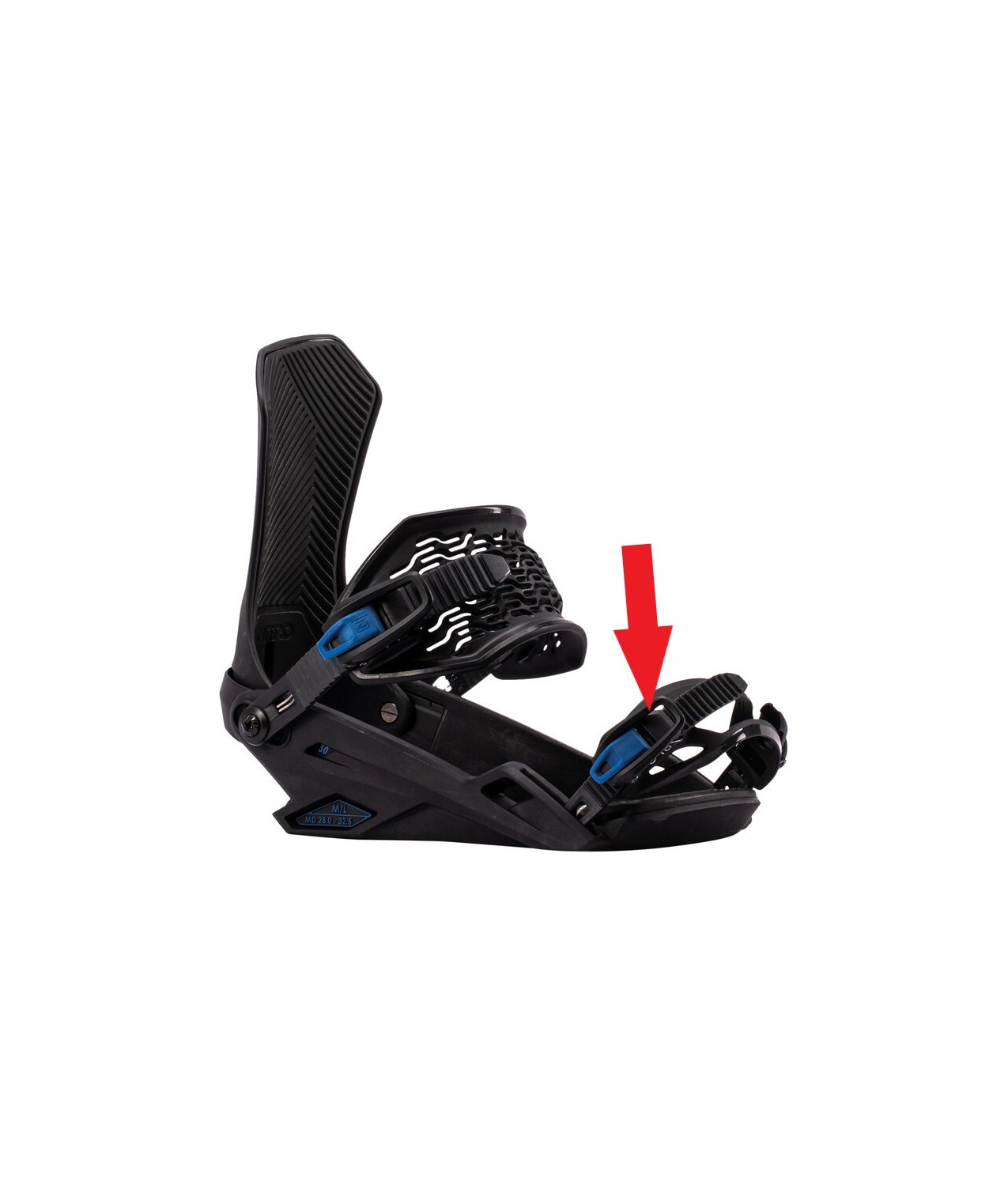 UNI-4 TOE ALU BUCKLE(pa)