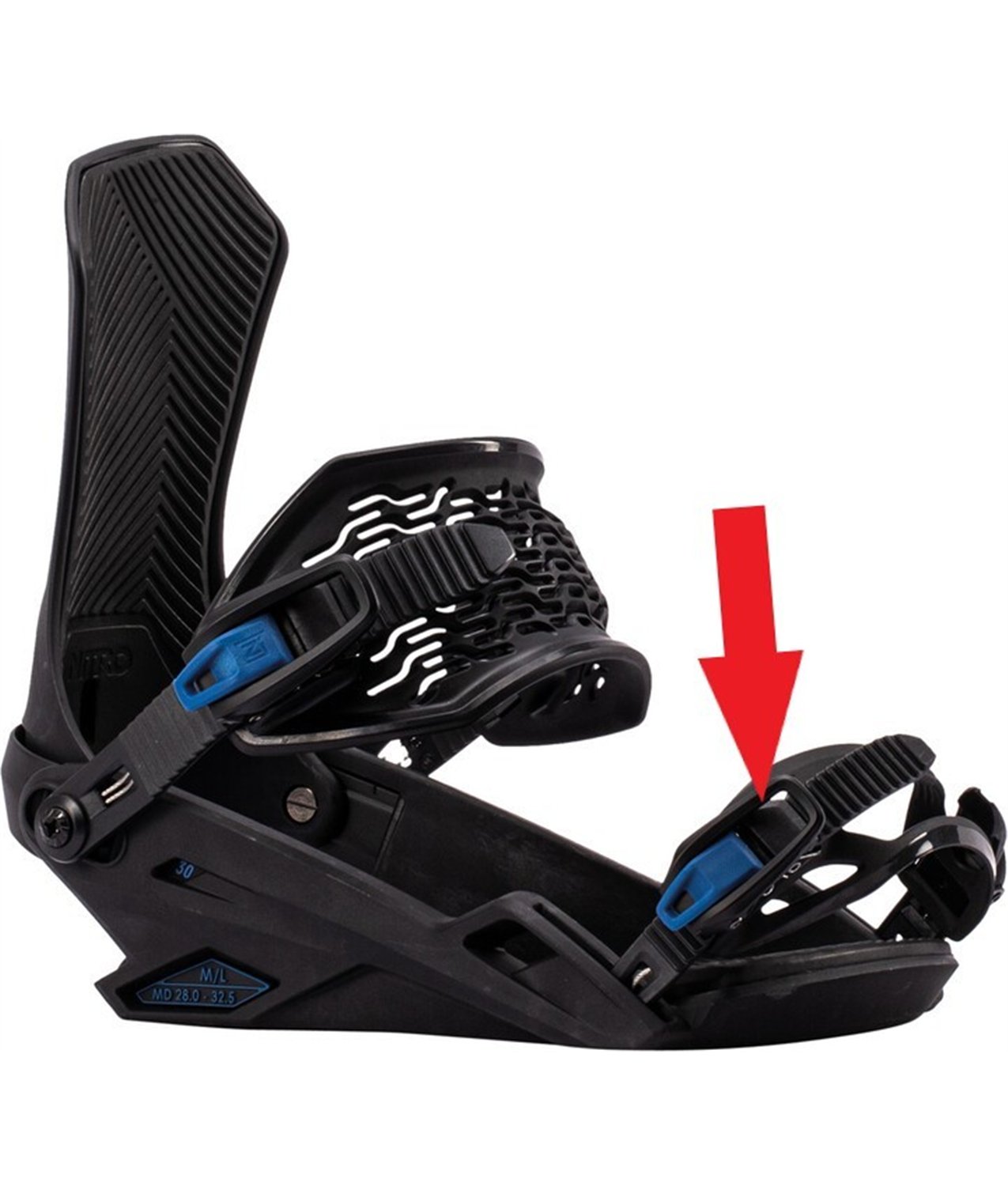 UNI-4 TOE ALU BUCKLE(pa)