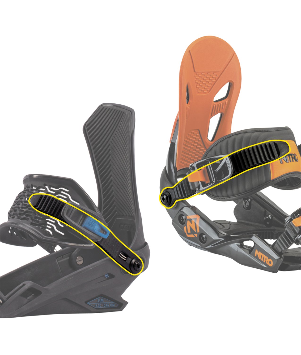 UNI-9L ANKLE CABLE-LADDER LARGE HOLE(UNIT)
