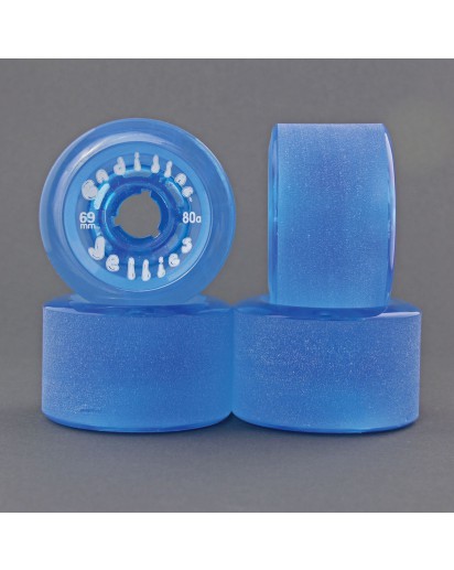 RUOTE CADILLAC JELLIES 69MM/80A colore Blue