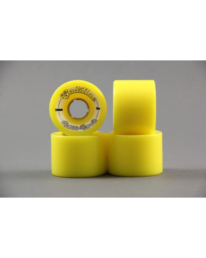 RUOTE CADILLAC WHITE WALLS 59MM/78A colore Yellow